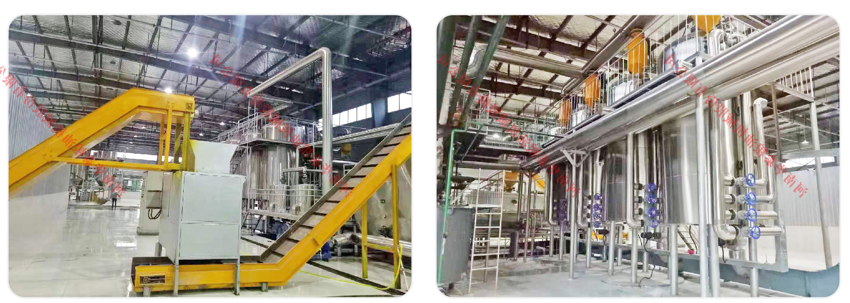 立式熬炼生产线